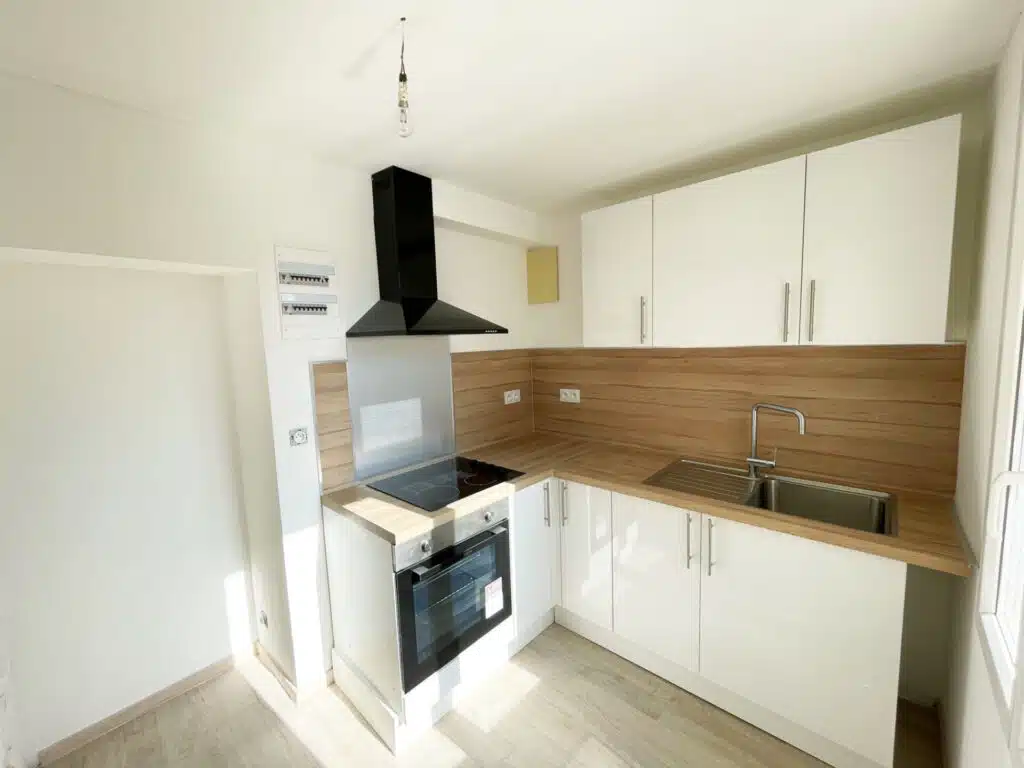 photo d'une rénovation de cuisine à Orange, Vaucluse.