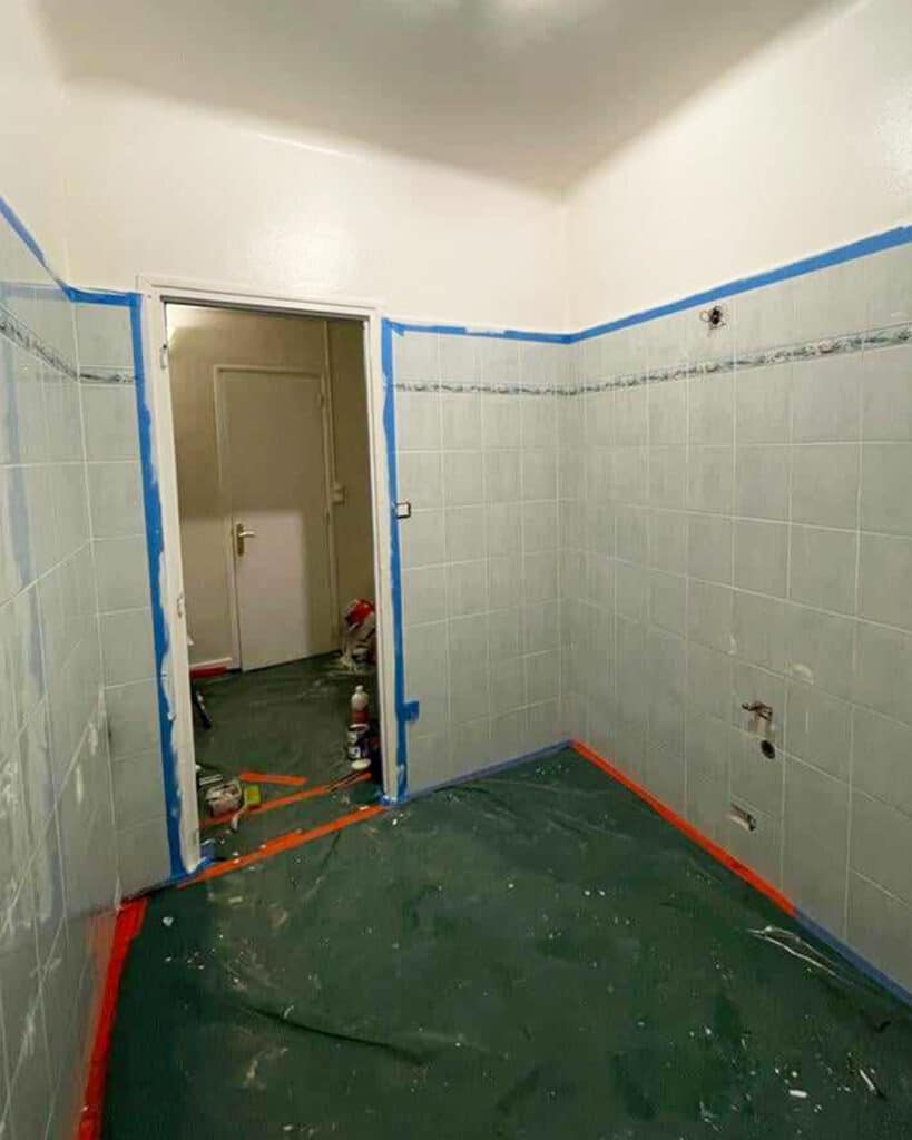 Photo avant rénovation salle de bain sur Orange