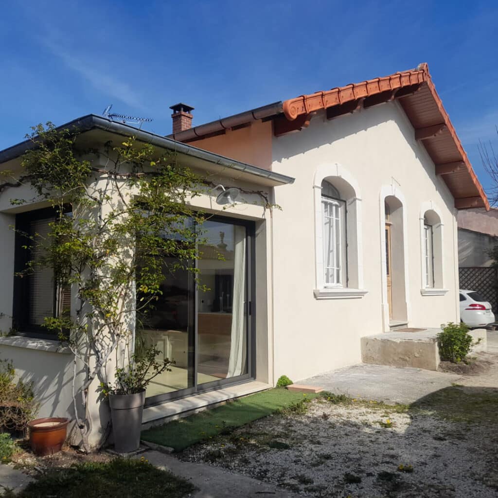 après rénovation de façade dans le vaucluse