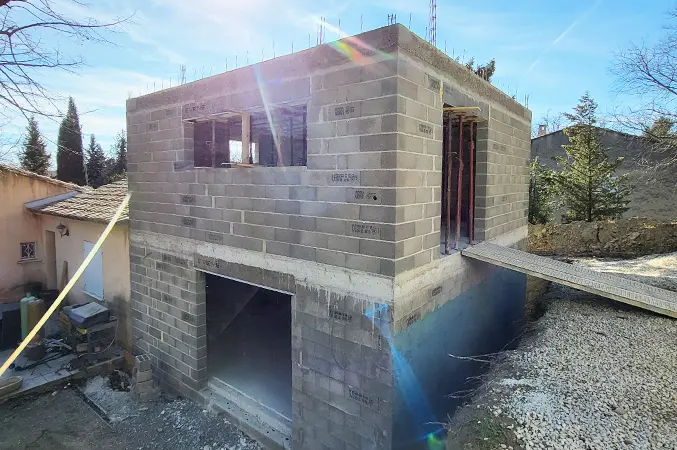 Construction de maison et gros œuvre par A2M Rénovation dans le Vaucluse