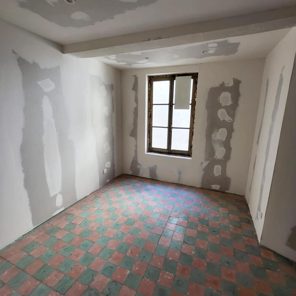 photo durant les travaux