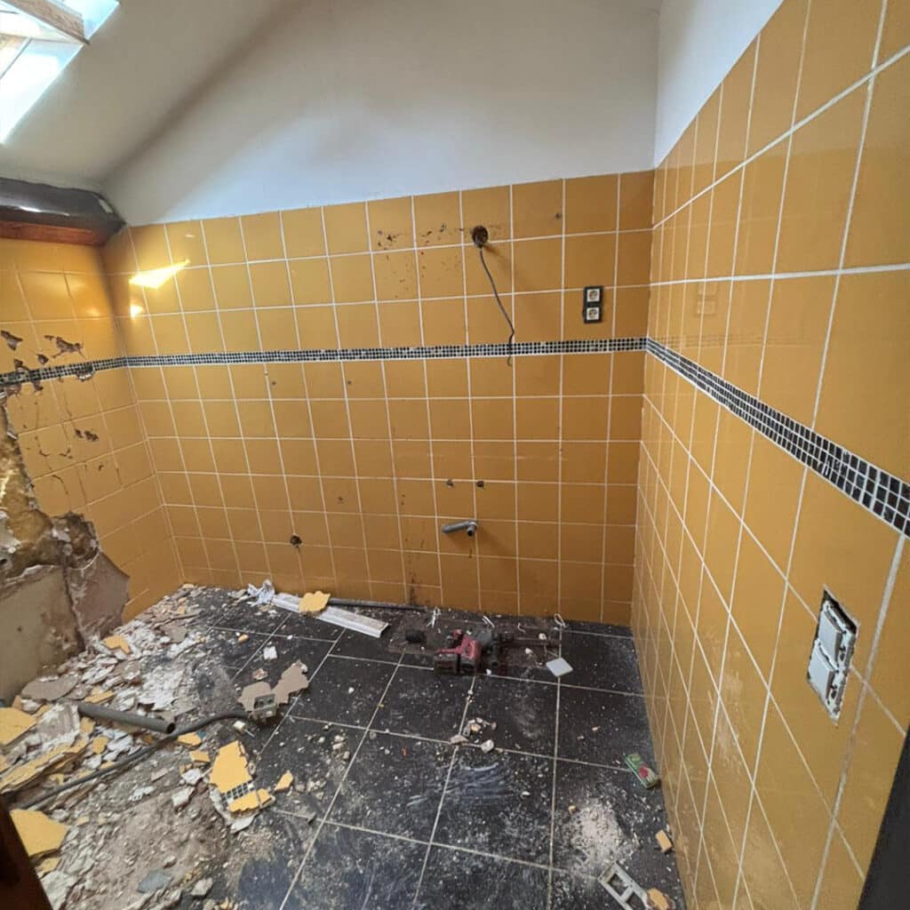 photo avant rénovation salle de bain