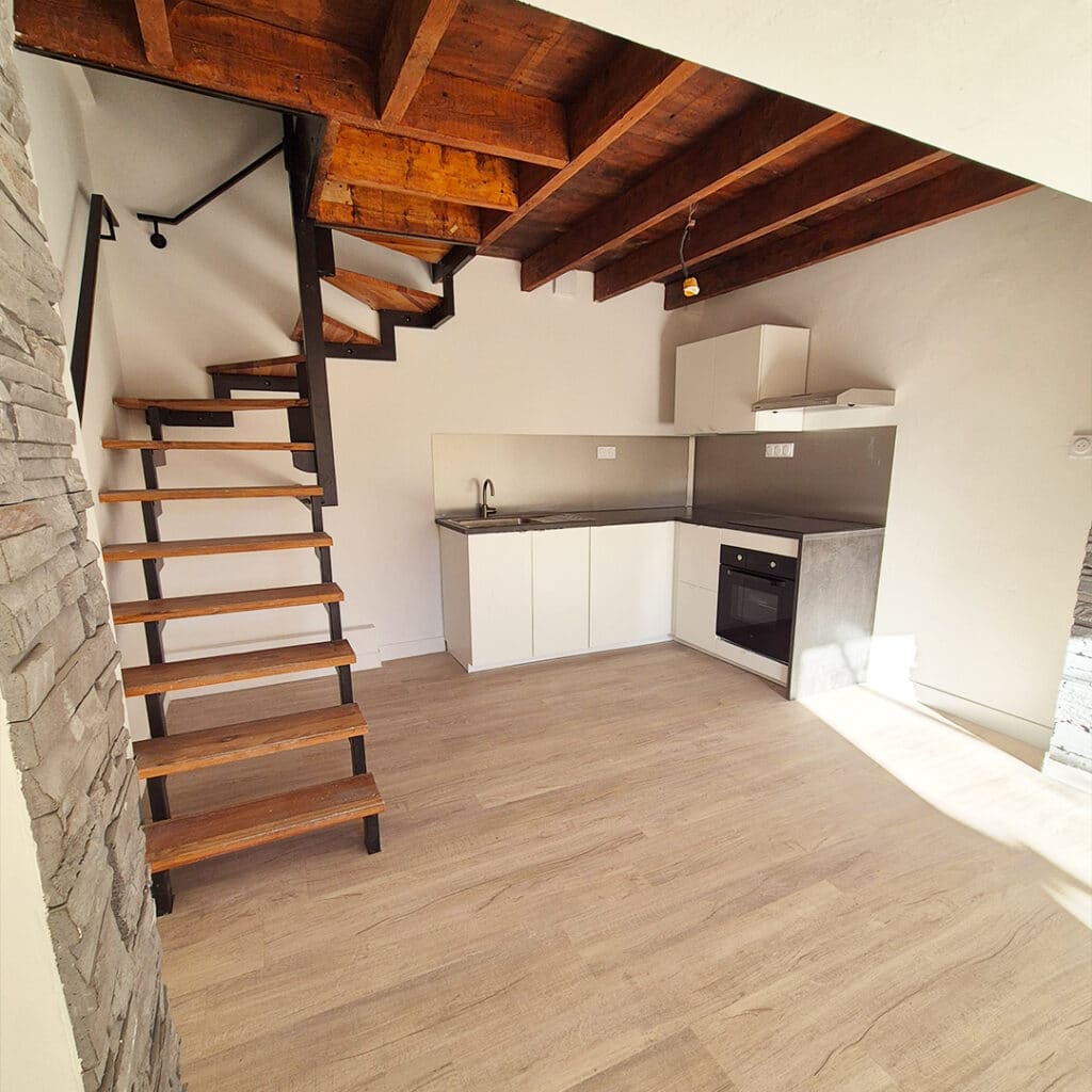 Photo après rénovation de la cuisine