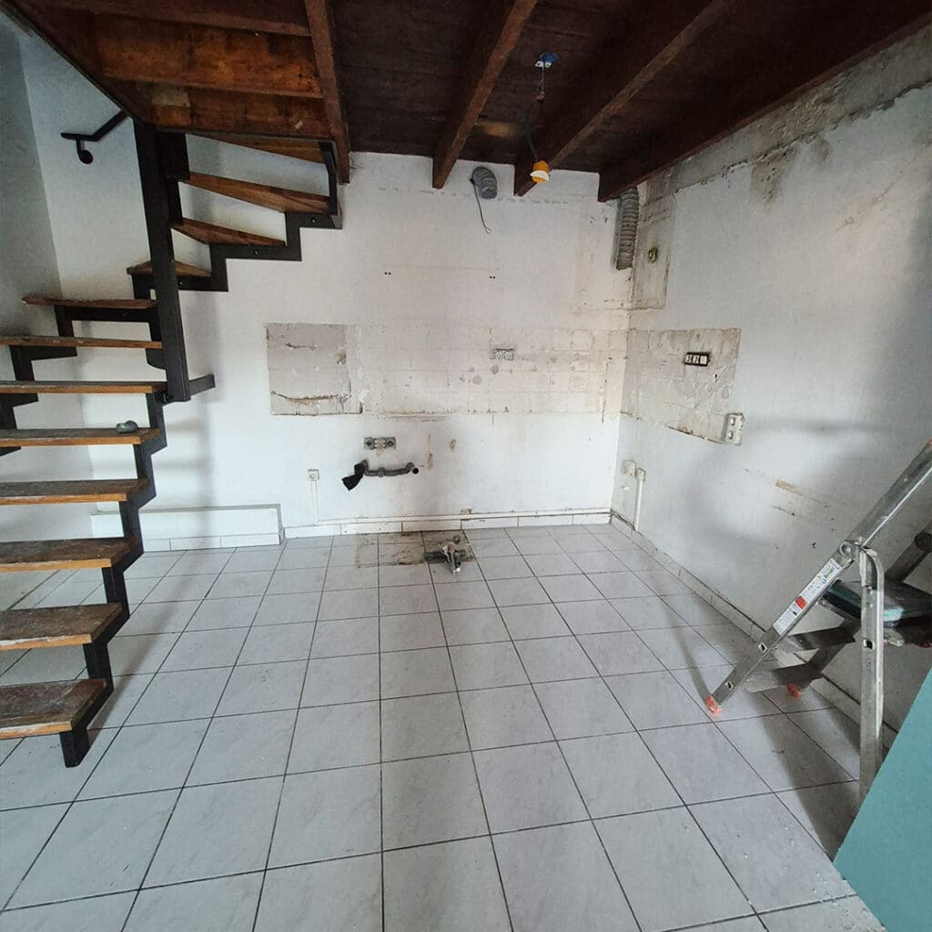 Photo avant rénovation de la cuisine