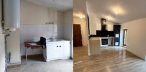 Avant après Rénovation