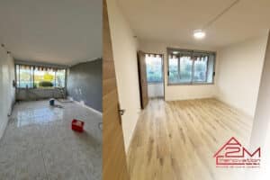 transformation complète d’un appartement en cabinet médical