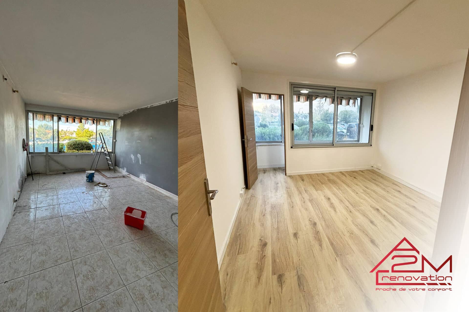 transformation complète d’un appartement en cabinet médical